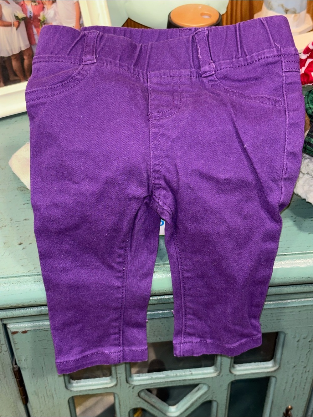 Garanimals Purple Girls Stretch Pull-On Leggings